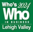 Who's Who in Business Lehigh Valley Award 2024